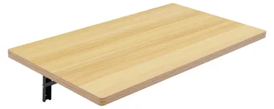 Produktbild von Klapparbeitsbank, Wandmontiertes Design, Hohe Tragfähigkeit, Holzfarbe