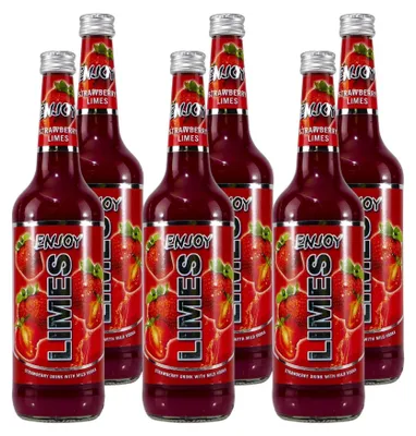 Produktbild von ENJOY Limes Erdbeer Likör (6 x 0,7L)