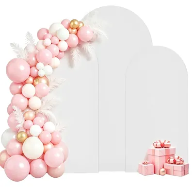 Productafbeelding van Dubbelzijdige Bruiloftsboog Achtergrond, 3-delige Set voor Evenementen