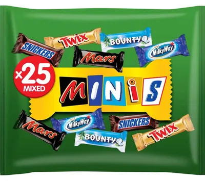 Produktbild von Mars Mixed Minis 500g – Leckere Mini-Schokoriegel zum Teilen und Genießen