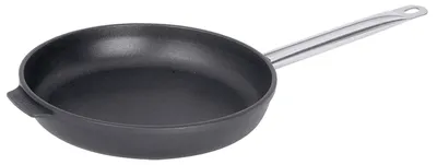 Produktbild von Bratpfanne, aus Aluminiumguss, plangedrehter Boden, Variante auswählbar : 24 cm Variante: 24 cm