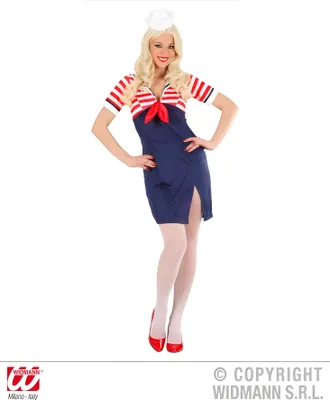 Produktbild von Sailor Girl, Größe M Kostüm, Mini Hut