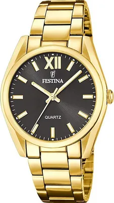 Produktbild von Festina Damen Uhr Casual Edelstahl Armbanduhr gold UF20640/6