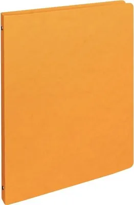 Obrázek produktu pro Prešpánový čtyřkroužkový pořadač 2,0 cm oranžový