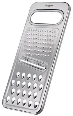 Immagine prodotto di Raspa universale, 3 in 1, acciaio inossidabile, argento