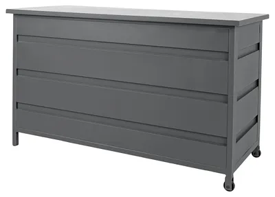 Produktbild von home24 Kissenaufbewahrungsbox - Aluminium