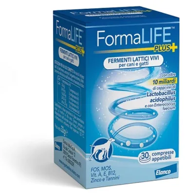 Obrázok produktu pre FORMALIFE PLUS: Laktobacily (žijúce probiotiká) – 30 prísadných tabletiek