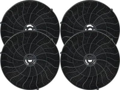 Produktbild von vhbw 4x Aktivkohlefilter Ersatz für IKEA 70401952, Nyttig FIL 440 für Dunstabzugshaube