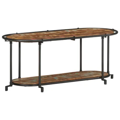 Produktbild von TV-Regal 100x42x40 cm Altholz Massiv