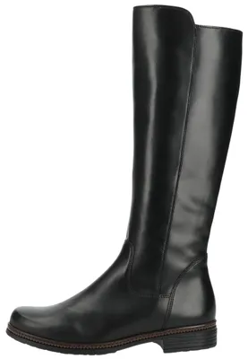 Produktbild von Gabor Damen Stiefel aus Leder mit hohem Schaft, seitlichem Reißverschluss und herausnehmbarem Wechselfußbett