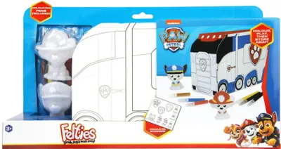 Produktbild von Paw Patrol Filzfiguren Malset mit LKW - Paw Patrol Spielzeug