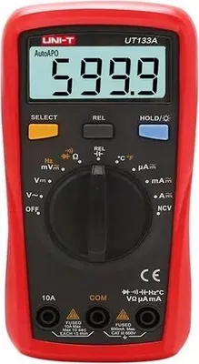 Obrázek produktu pro Automatický digitální multimetr Ac/dc 10a 600v Uni-t Ut133a Ut133a