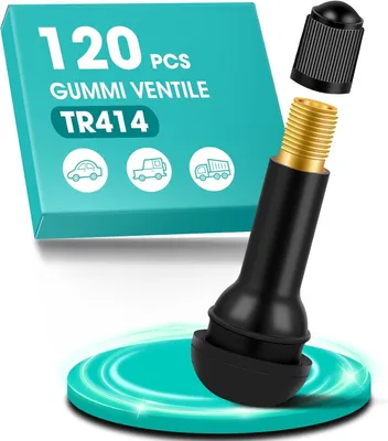Obrázek produktu pro Ventily pro pneumatiky, typ TR414, bezdušové, 120 kusů