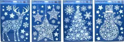 Produktbild von Fensterdekoration 41 x 29 cm WEIHNACHTEN