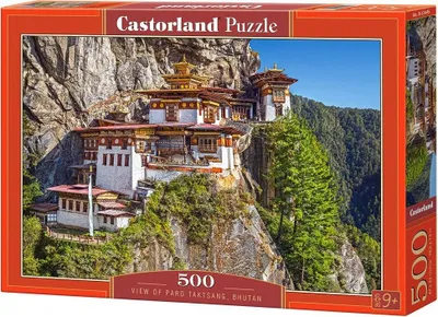 Produktbild von Castorland View of Paro Taktsang, Bhutan, Puzzle 500 Teile