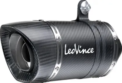 Image de Silencieux arrière LeoVince LV PRO homologué, en carbone, compatible avec la Yamaha MT-03 300 2016 - 2017 / MT-25 250 2015 - 2018 / YZF-R25 250 2014 - 2018 / YZF-R3 300 2015 - 2017