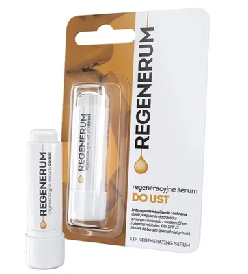 Obrázok produktu pre Regenerum, Regeneračné sérum na pery s ochranným SPF 50, 5g