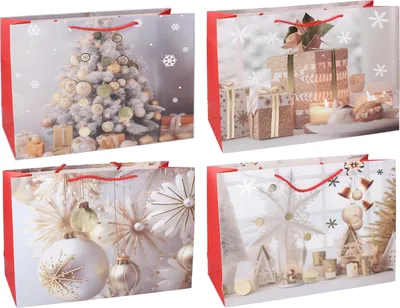Produktbild von Geschenktüte M 25x32x11 cm WEIHNACHTEN