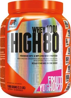 Produktbild von Extrifit High Whey 80 – Molkenprotein-Konzentrat & CFM-Isolat