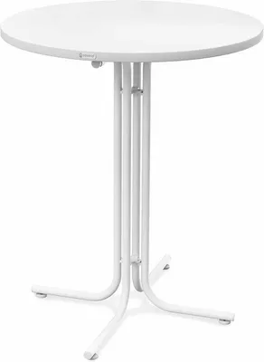 Productafbeelding van Inklapbare Ronde Statafel 80x110cm - Elegante Partytafel voor Binnen en Buiten