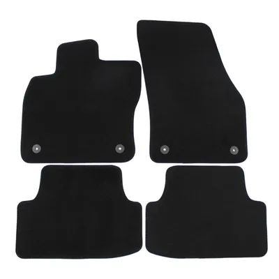 Obrázek produktu pro J&J Automotive | PREMIUM BLACK velurové autokoberce pro Seat Ateca 2016- 4ks