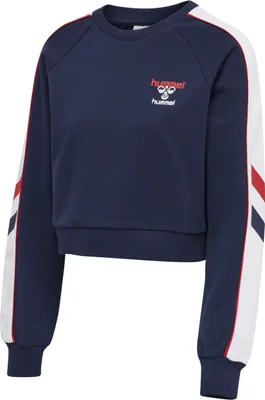 Produktbild von hummel hmlIC DURBAN cropped Sweatshirt Damen peacoat XL