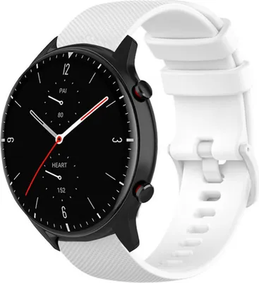 Produktbild von Strap-it Xiaomi Amazfit GTR 2 Luxus-Silikonarmband (Weiß)