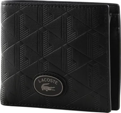 Produktbild von Lacoste Nomogramme - Geldbörse 3cc 11.5 cm (black)