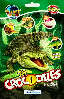Produktbild von Blue Ocean Crocodiles Sammelfiguren 2025 - Planet Wow Figur - 1 Tüte