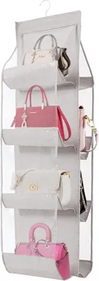 Produktbild von Famanu Handtas Organizer mit 8 Fächern - C-lichtgrau