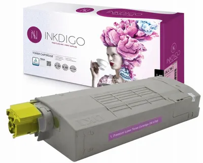 Produktbild von Inkdigo Toner 44318605 für OKI C710CDTN, C710DN, C710DTN, C710N – Gelb, 11000 Seiten,, KI-generiertes Bild