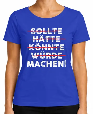 Obrázok produktu pre Vintage Grunge Statement dámske tričko, modrá, 3XL