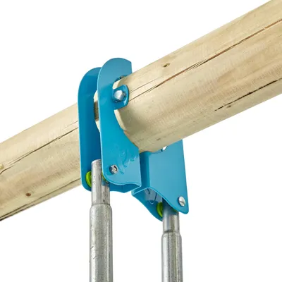 Produktbild von 2er-Set Schellen für Rundholz Blau D10cm