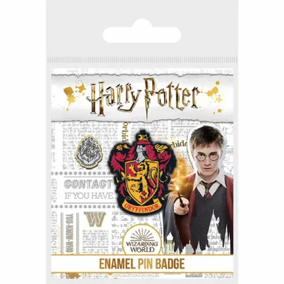 Obrázek produktu pro Odznak smalt Harry Potter - Nebelvír