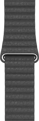Produktbild von Apple Leather Loop Apple Watch large 42mm / 44mm / 45mm / 49mm Black