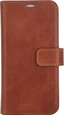 Produktbild von RadiCover Strahlenschutz Wallet 2in1 MAGSAFE iPhone 15 Braun (587104)