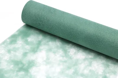 Produktbild von Sizocloud® Tischläufer Eukalyptus 30 cm breit, 25 m lang – Tischband mit 100 Dekosternen – Tischdekoration, Bastelvlies
