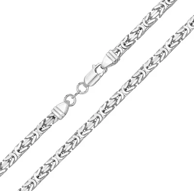 Produktbild von 925 Sterling Silber Herren - Byzantiner Kette - 71cm*6mm; TRS16779L28