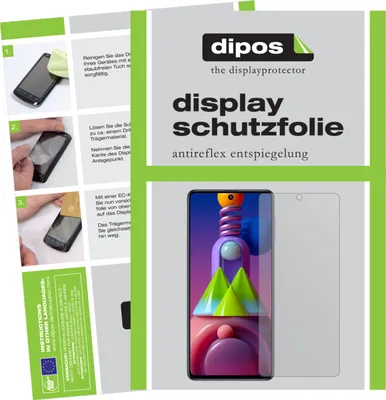 Zdjęcie produktu dla 5x Folia ochronna do Samsung Galaxy M51 matowa folia ochronna na ekran dipos