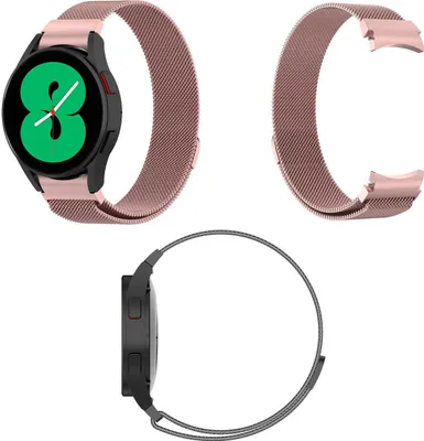 Produktbild von Für Samsung Galaxy Watch FE 6 5 4 Normal Pro Classic Milanese Armband