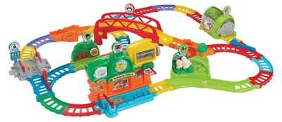 Produktbild von VTech Toet Toet Auto's Avonturen Treinset, 1 Jahr(e), AAA, Kunststoff, Mehrfarbig