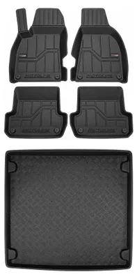 Productafbeelding van Wielganizator MotoLine TPE-automatten geschikt voor Audi A4 B6 (2001-2004), 4 + 1 kofferbakmat 11004