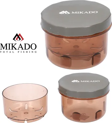 Image de Mikado Glug Pot Boîte à appâts Marron L Marron L