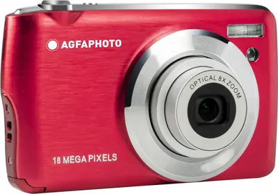 Image de AgfaPhoto Compact Realishot DC8200 1/3.2"  Kompaktkamera 18 MP CMOS 4896 x 3672 Pixel Rot (DC8200RD)