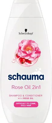 Produktbild von Schauma Rose Oil 2-in-1 Shampoo and Conditioner 400ml