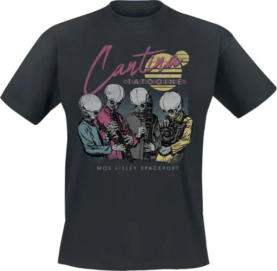 Produktbild von Star Wars T-Shirt Herren Cantina Miami schwarz 4XL