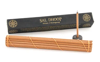 Produktbild von Räucherstäbchen Tibetan Line Sal Dhoop Berk HS-521 27 Stäbchen plus Stäbchenhalter
