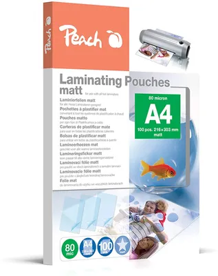 Produktbild von Peach S-PP580-22, Matt, A4, 216 mm, 303 mm, 100 Stück(e)