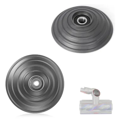 V-Ball-Rollen Ersatz für Dyson V10, V12, 2 Stück, Kunststoff, Grau