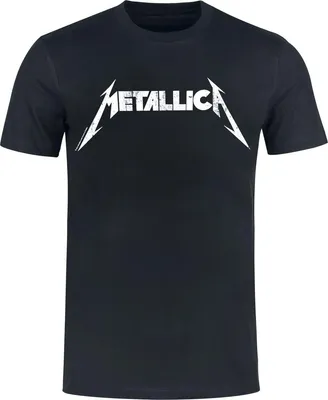 Produktbild von Metallica T-Shirt Herren Textured Logo - Heavyweight schwarz S